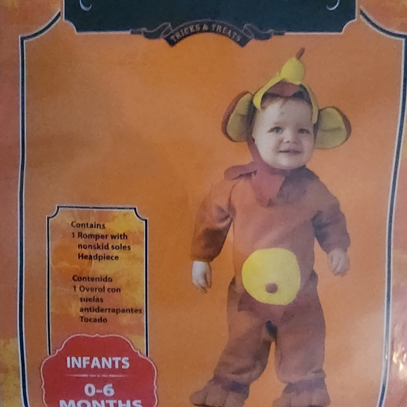 Halloween Costume | Infant | Monkey | 0-6mo - Picture 1 of 1